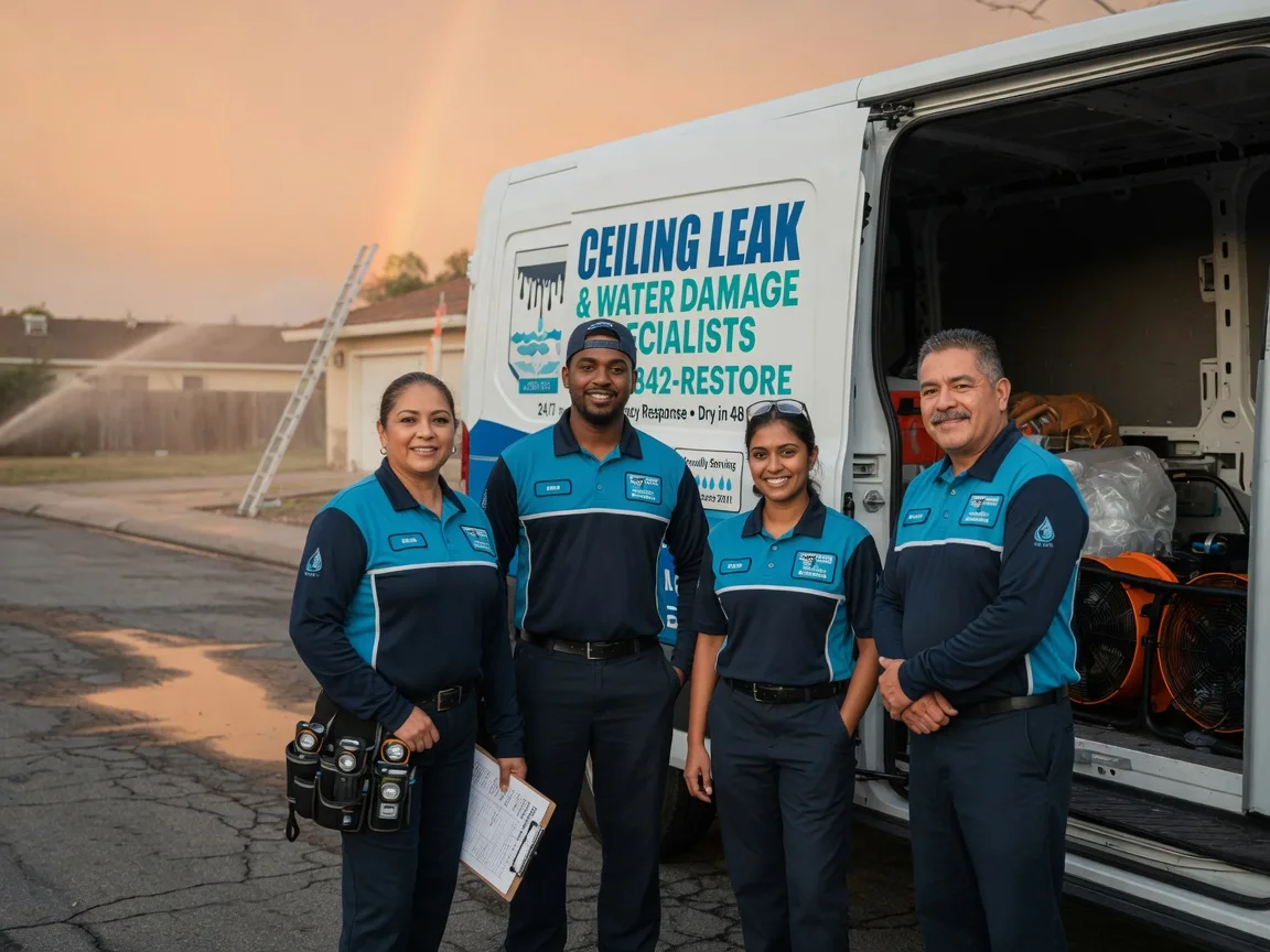 Ceiling Leak Cleanup company in New Richmond, WV