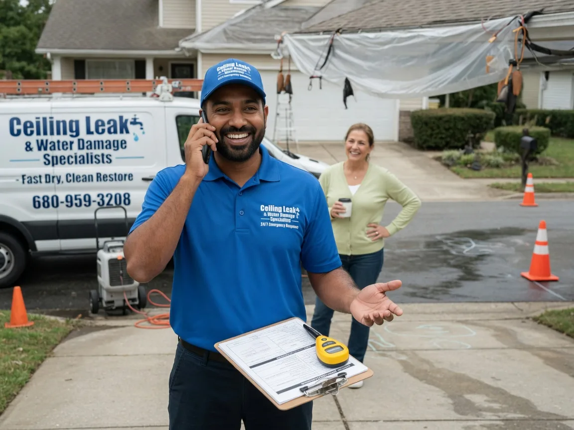 Ceiling Leak Cleanup New Richmond, WV FAQs
